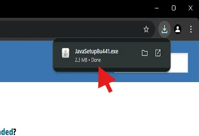 تثبيت جافا