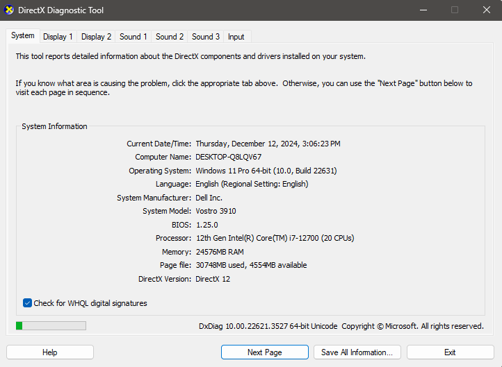الحلول لإصلاح أخطاء DirectX في Windows 11